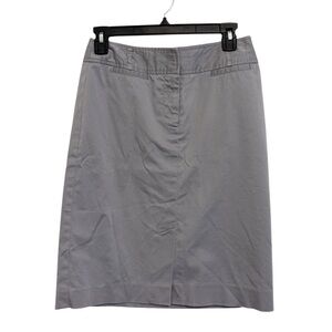 2/$30 LOFT - Women's Gray Pencil Skirt Size 4